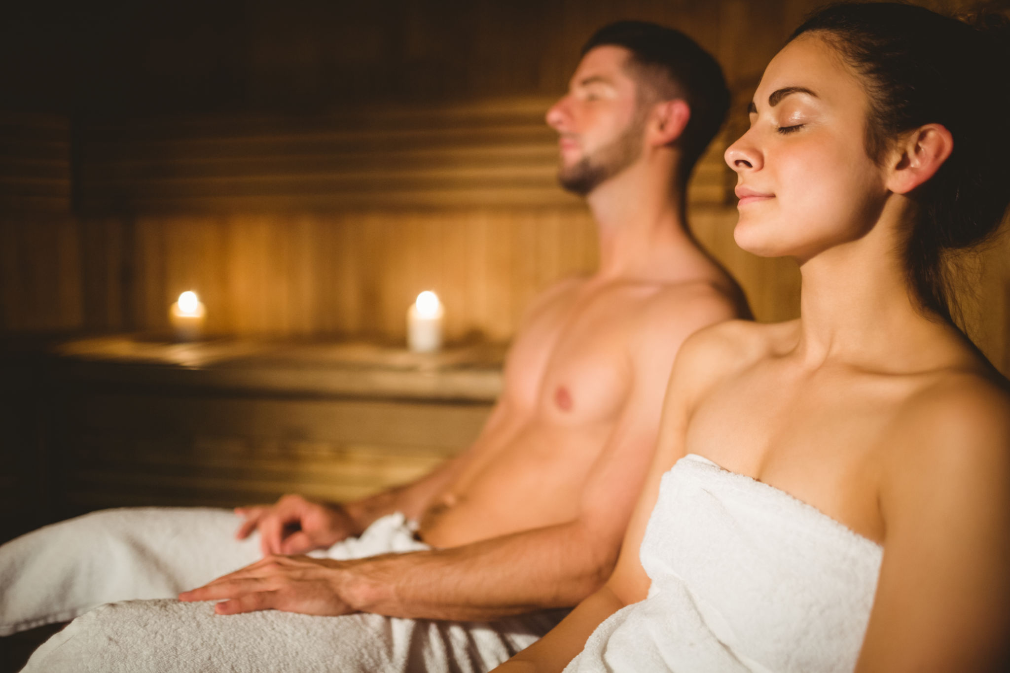 spa relaxation couple