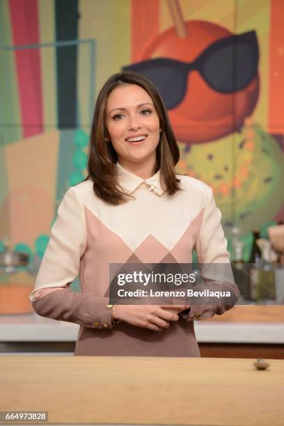 Italia Ricci is the guest Wednesday, April 5, 2017 on Walt Disney Television via Getty Images's "The Chew." "The Chew" airs MONDAY - FRIDAY on the...