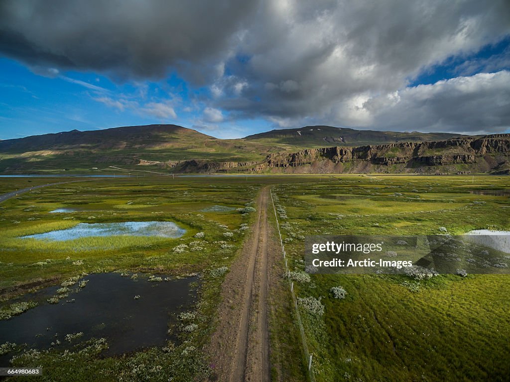 Top view- Eastern Landscape, Iceland