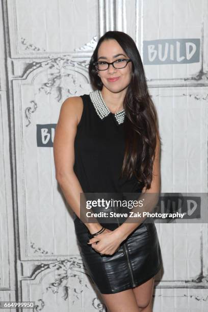 Mendez attends Build Series to discuss her new book "Crazy Is My Superpower" at Build Studio on April 4, 2017 in New York City.