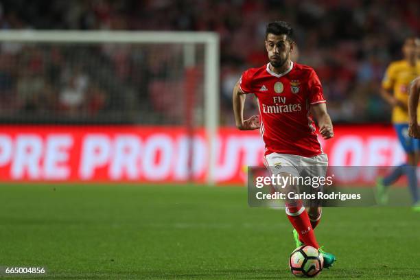 April 05: Benfica's forward Pizzi from Portugal during the match between SL Benfica and Estoril Praia SAD for the Portuguese Cup semi finals second...