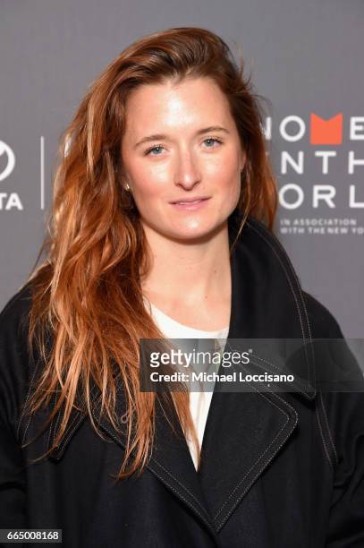 Grace Gummer attends the Eighth Annual Women In The World Summit at Lincoln Center for the Performing Arts on April 5, 2017 in New York City.