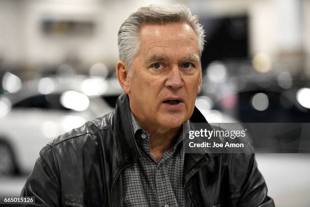 Rod Buscher, CEO of Blinker at the Denver Auto Show in the Colorado Convention Center. A 30-year veteran of the auto industry, puts car buying on a...