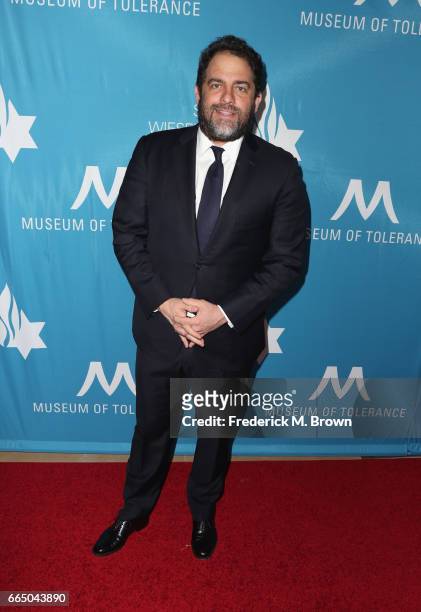 Producer Brett Ratner attends The Simon Wiesenthal Center's 2017 National Tribute Dinner at The Beverly Hilton Hotel on April 5, 2017 in Beverly...