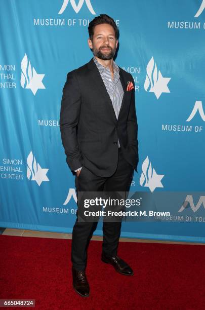 Actor Todd Grinnell attends The Simon Wiesenthal Center's 2017 National Tribute Dinner at The Beverly Hilton Hotel on April 5, 2017 in Beverly Hills,...