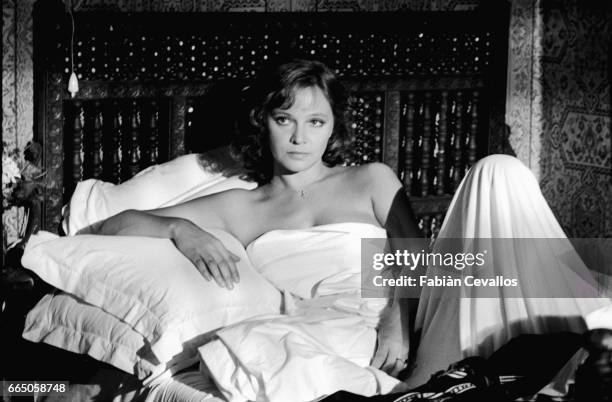 Actress Laura Antonelli appears in Gran Bollito, the 1977 film by Italian director Mauro Bolognini. Also known as La Signora Degli Orrori, Savon...