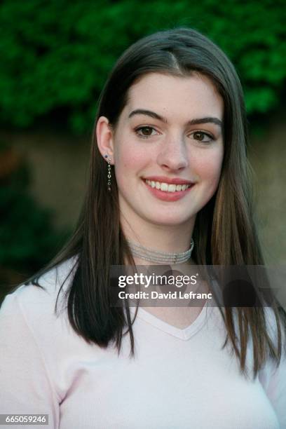 American actress Anne Hathaway for the Daytime Emmy Awards.