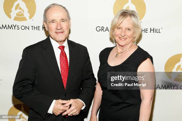Senator James Risch and Vicki Risch at The Recording Academy®'s 2017 GRAMMYs on the Hill® Awards on April 5 to honor four-time GRAMMY® winner Keith...