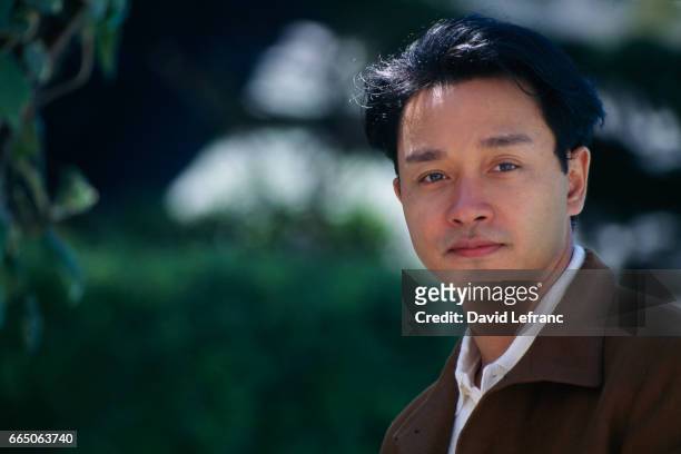 Leslie Cheung attends the Cannes Film Festival.