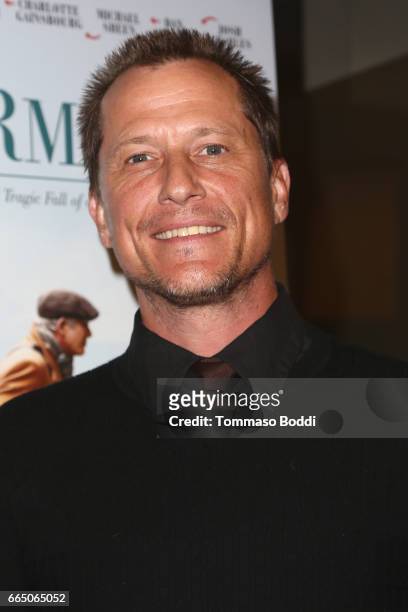 Corin Nemec attends the Premiere Of Sony Pictures Classics' "Norman" at Linwood Dunn Theater at the Pickford Center for Motion Study on April 5, 2017...