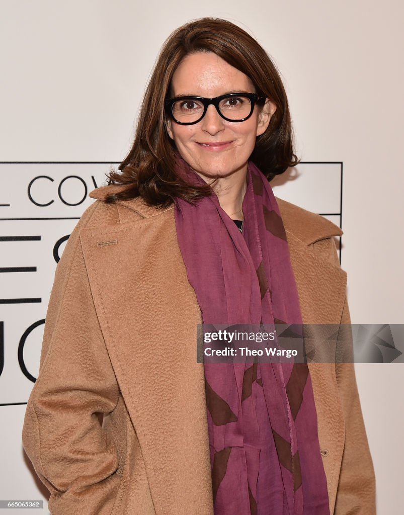 Tina Fey attends "Present Laughter" Broadway Opening Night - Arrivals