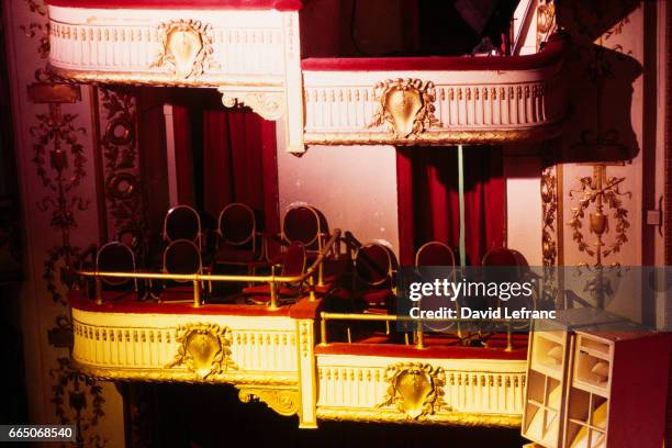 Interior of the Apollo Theater in Harlem.