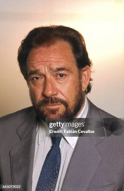 Italian Actor Ugo Tognazzi at Home