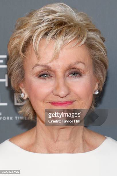 Tina Brown attends Tina Brown's 8th Annual Women in the World summit at Lincoln Center for the Performing Arts on April 5, 2017 in New York City.