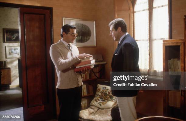 Actors Maurizio Donadoni and Marcello Mastroianni appear together in the 1983 Italian film, Storia di Piera. Directed by Marco Ferreri and based on...