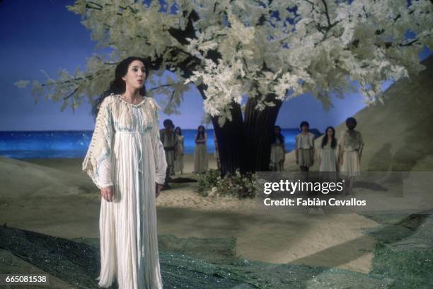 Opera singer Carolyn Watkinson stars in the 1985 Italian film, Orfeo. Directed by Swiss director Claude Goretta, the film is based on the opera of...