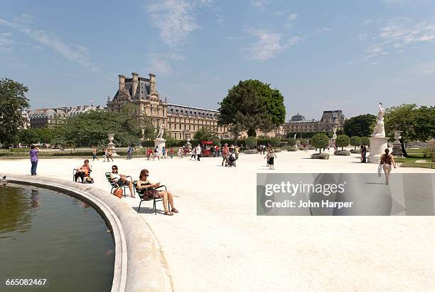 tuileries garden, paris, france - jardín de las tullerías fotografías e imágenes de stock