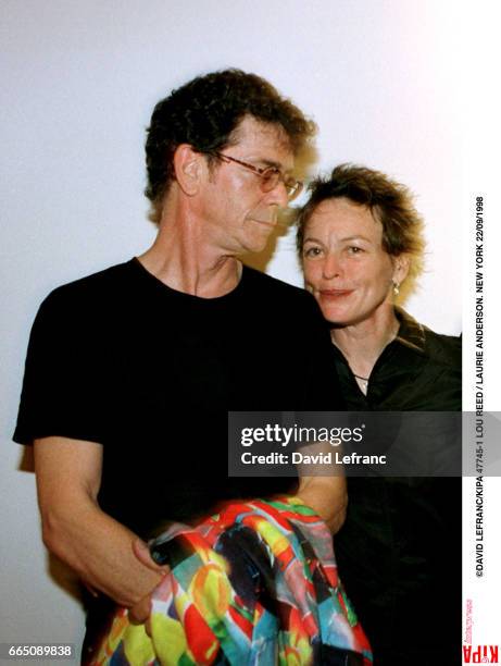 Lou Reed Wife Lou Reed In Concert Photos and Premium High Res Pictures - Getty Images