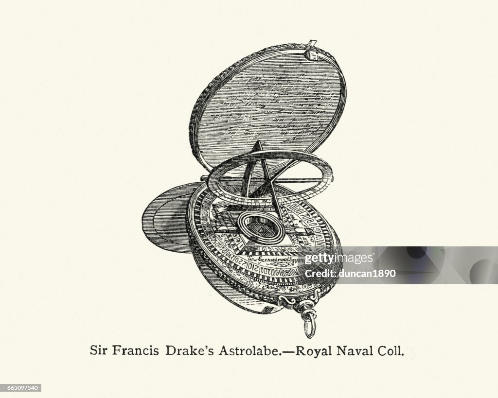 Sir Francis Drake's astrolabe