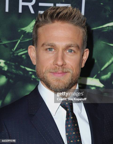 Actor Charlie Hunnam arrives at the Premiere Of Amazon Studios' "The Lost City Of Z" at ArcLight Hollywood on April 5, 2017 in Hollywood, California.