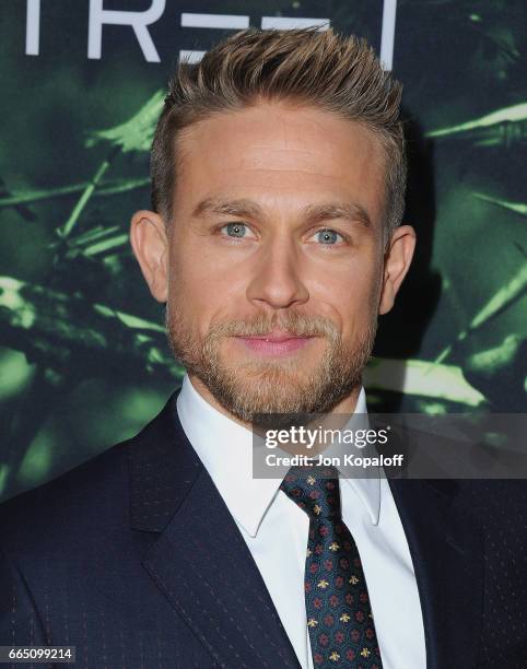 Actor Charlie Hunnam arrives at the Premiere Of Amazon Studios' "The Lost City Of Z" at ArcLight Hollywood on April 5, 2017 in Hollywood, California.