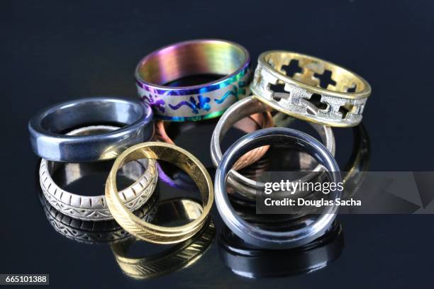 Multiple Rings Together 154 Multiple Engagement Rings Stock Photos, High-Res Pictures, and ...