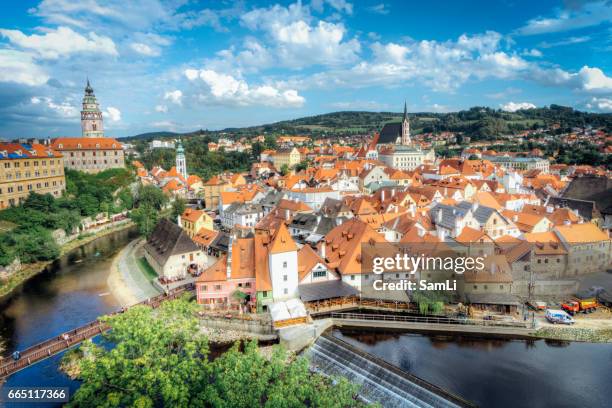 cesky krumlov - cesky krumlov foto e immagini stock