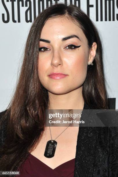 Sasha Grey arrives at the Premiere of 'SHOT! The Psycho-Spiritual Mantra of Rock' at Pacific Theatres at The Grove on April 5, 2017 in Los Angeles,...