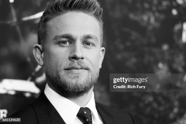 Actor Charlie Hunnam attends the premiere of Amazon Studios' 'The Lost City Of Z' at ArcLight Hollywood on April 5, 2017 in Hollywood, California.