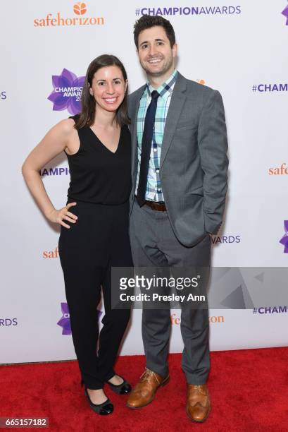 Jessa Thomas and Richard Thomas attend the Safe Horizons Champion Awards at Pier Sixty at Chelsea Piers on April 5, 2017 in New York City.