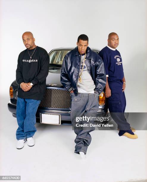 Damon Dash, Jay-Z, and Kareem "Biggs" Burke