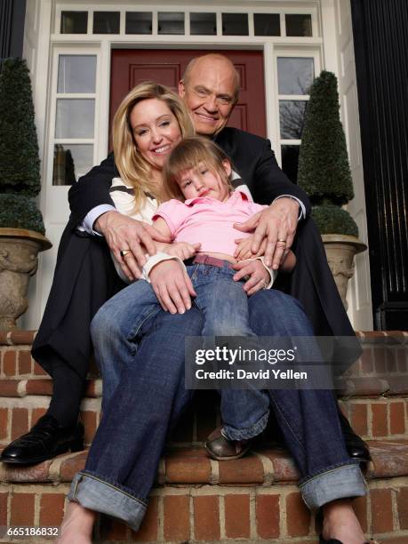 Fred Thompson with his wife Jeri Kehn Thompson and their daughter Hayden Victoria.