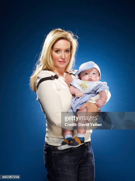 Wife of Fred Thompson with their son Samuel.