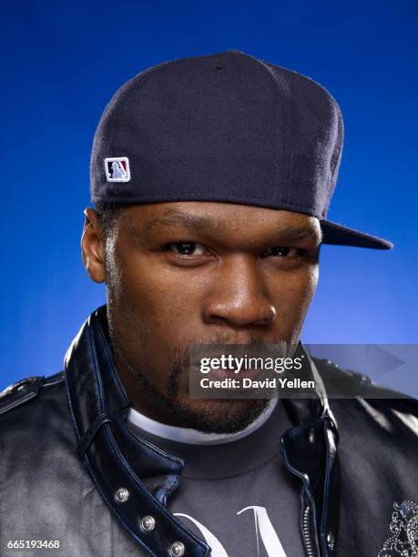 Rapper 50 Cent is photographed for Billboard Magazine in 2009.