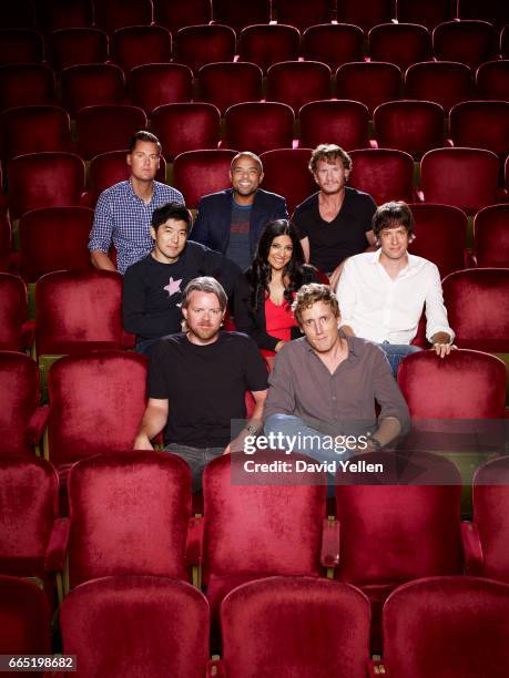 Marketing's Jesse Coulter, Jonathan Mildenhall of Coca-Cola and R/GA's Nick Law. Middle row: AKQA's Rei Inamoto, Reshma Saujani of Girls Who Code and...