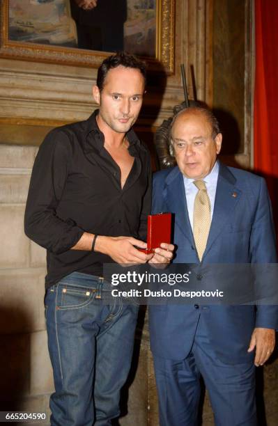 Josep Font Receives Antonio Gaudi Fashion Medal