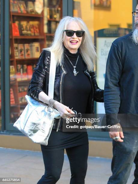 Penelope Spheeris is seen on April 05, 2017 in Los Angeles, California.