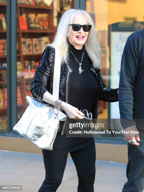 Penelope Spheeris is seen on April 5, 2017 in Los Angeles, CA.