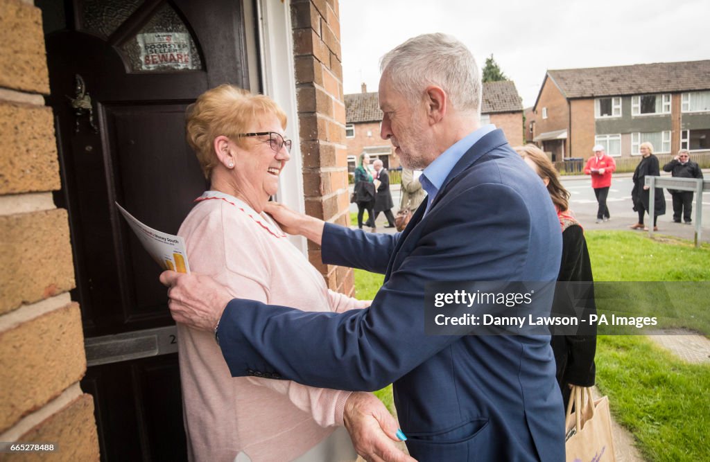Corbyn visit to the Midlands