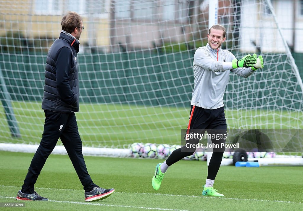 Liverpool FC Training