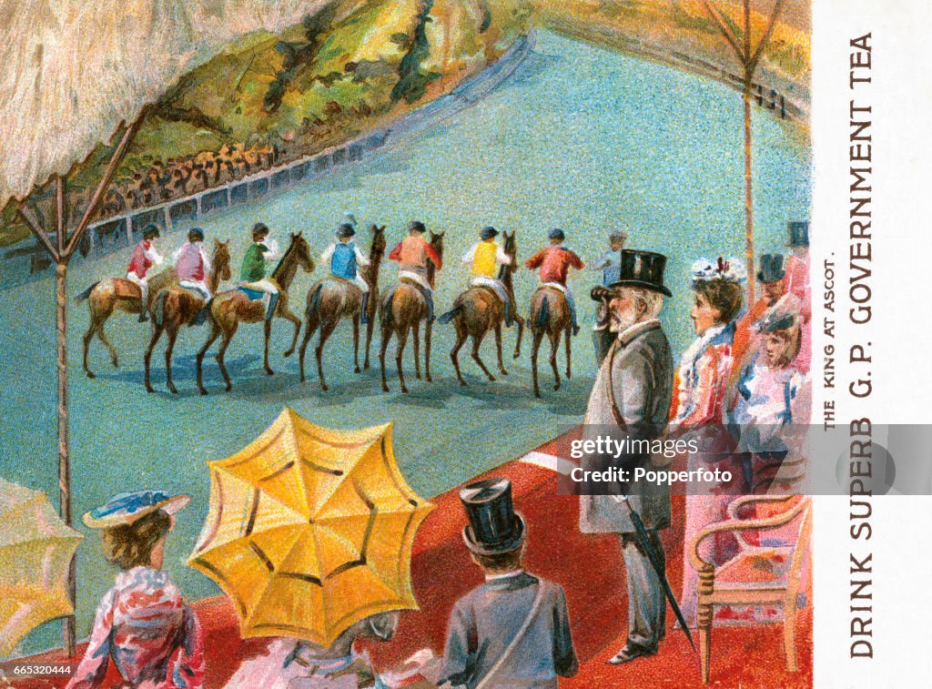 Vintage Advertising - Racing At Ascot