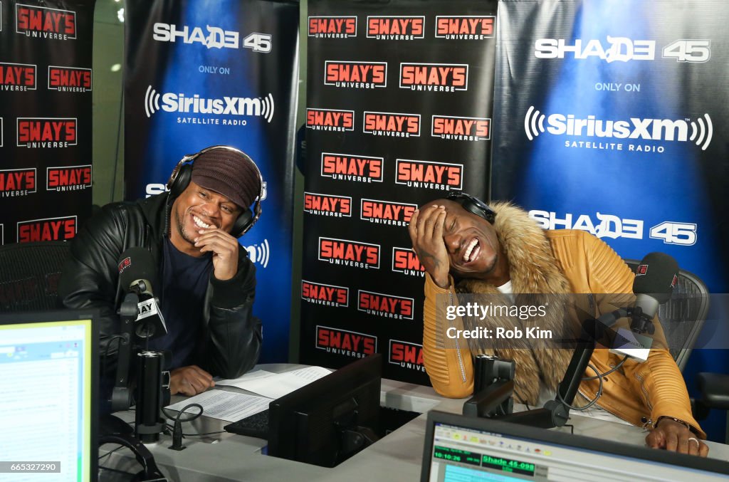 Celebrities Visit SiriusXM - April 6, 2017
