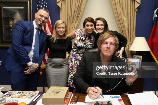 Rapper Paul Wall and musician Jack Ingram at The Recording Academy®'s annual GRAMMYs on the Hill® Advocacy Day, which brought more than 100 music...