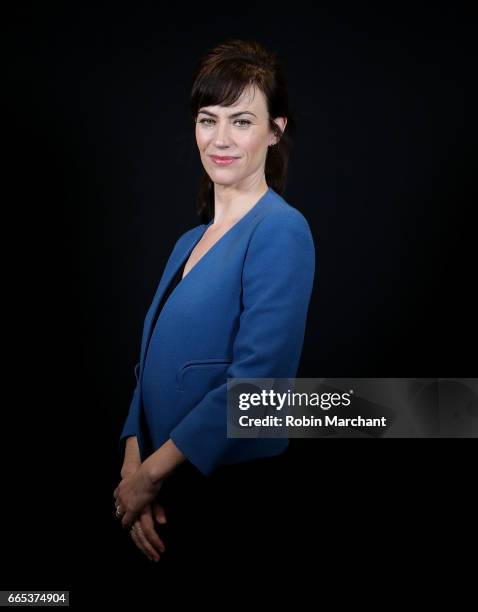 Actress Maggie Siff attends New York Moves Power Women Forum 2017 at SUNY Global Center on April 6, 2017 in New York City.