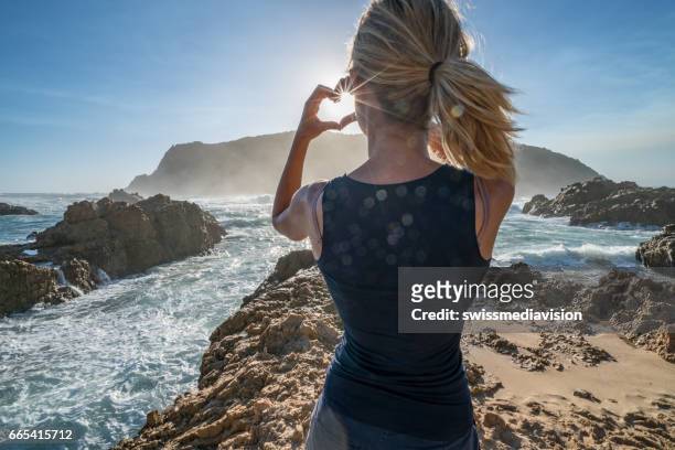 people loving nature - garden route south africa stock pictures, royalty-free photos & images