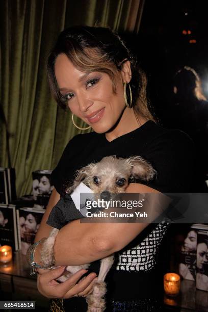 Mayte Garcia attends "The Most Beautiful: My Life with Prince" by Mayte Garcia private book launch party at Soho Grand Hotel on April 5, 2017 in New...