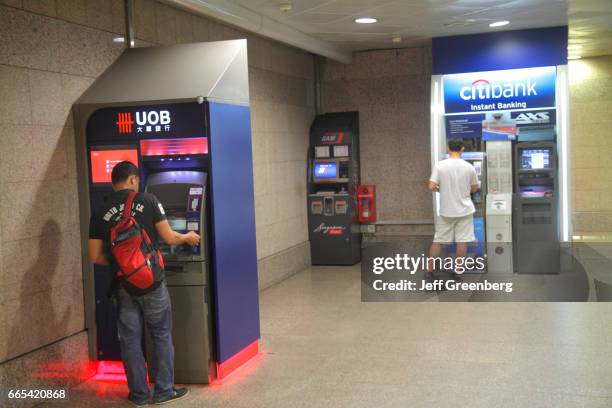 ATMs's at Lavender MRT Station.