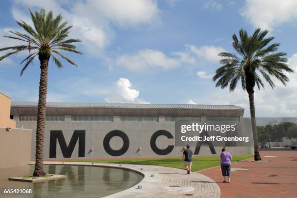 The exterior of the Museum of Contemporary Art in North Miami.