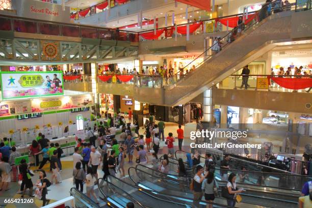 The interior of Plaza Singapura.