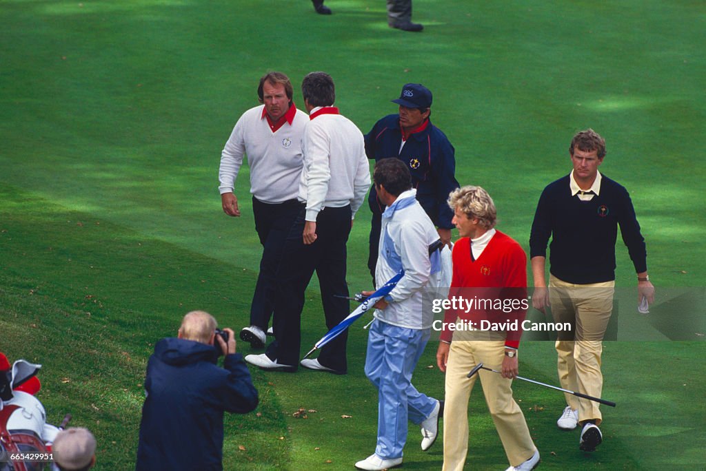 Craig Stadler At The 1985 Ryder Cup